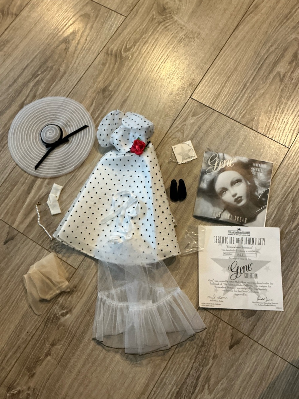 1999 Ashton Drake Gene Doll Somewhere Summer Outfit COMPLETE